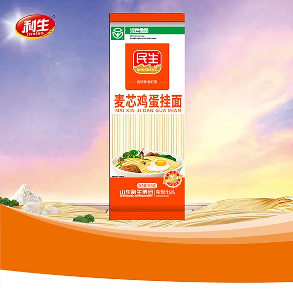 Minsheng Wheat-Core Egg Noodles (M-Bag)
