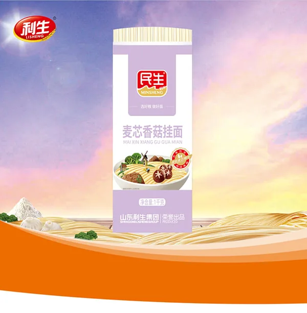 Minsheng Wheat-Core Mushroom Noodles (Paper-Wrapped)