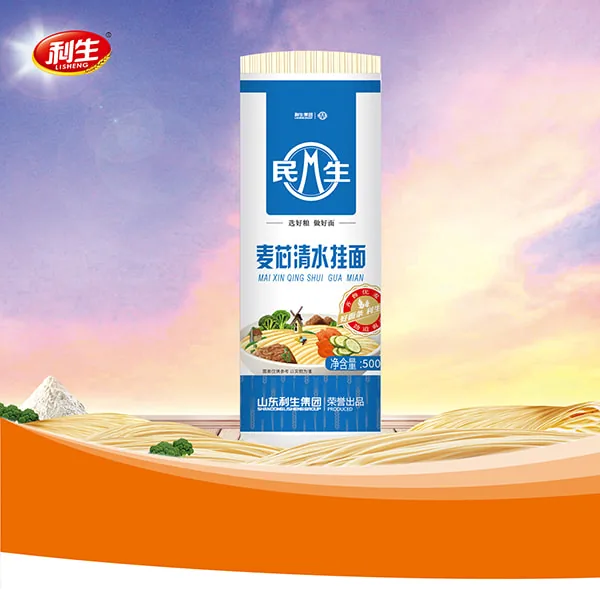 Minsheng Wheat-Core Plain Noodles (Paper-Wrapped)